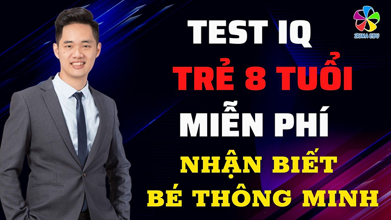 Test IQ cho trẻ 8 tuổi miễn phí